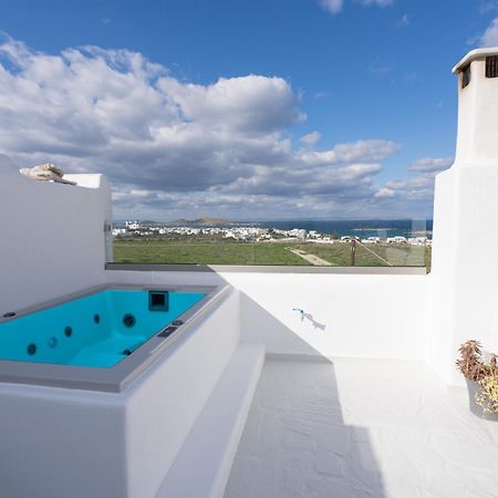 Pure White 1Bd House With Amazing Sea Views In Naousa ภายนอก รูปภาพ