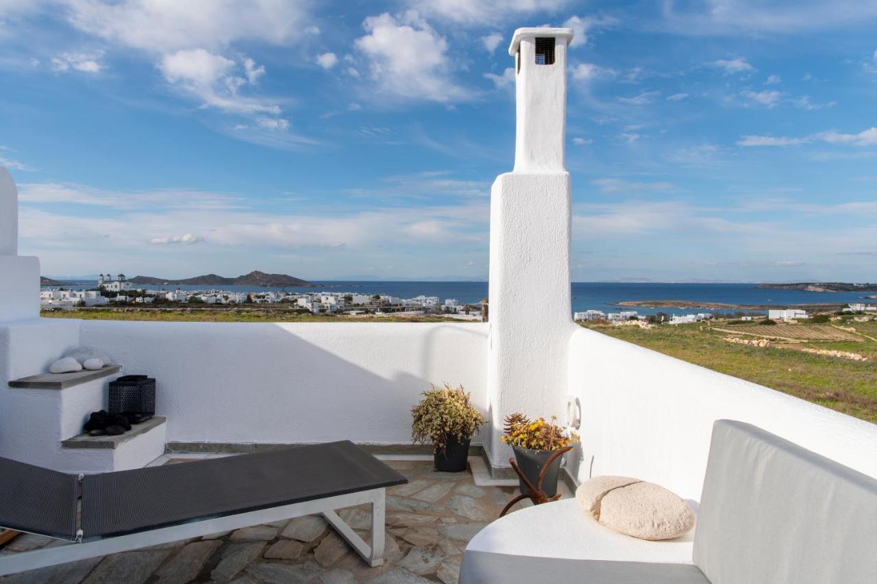 Pure White 1Bd House With Amazing Sea Views In Naousa ภายนอก รูปภาพ