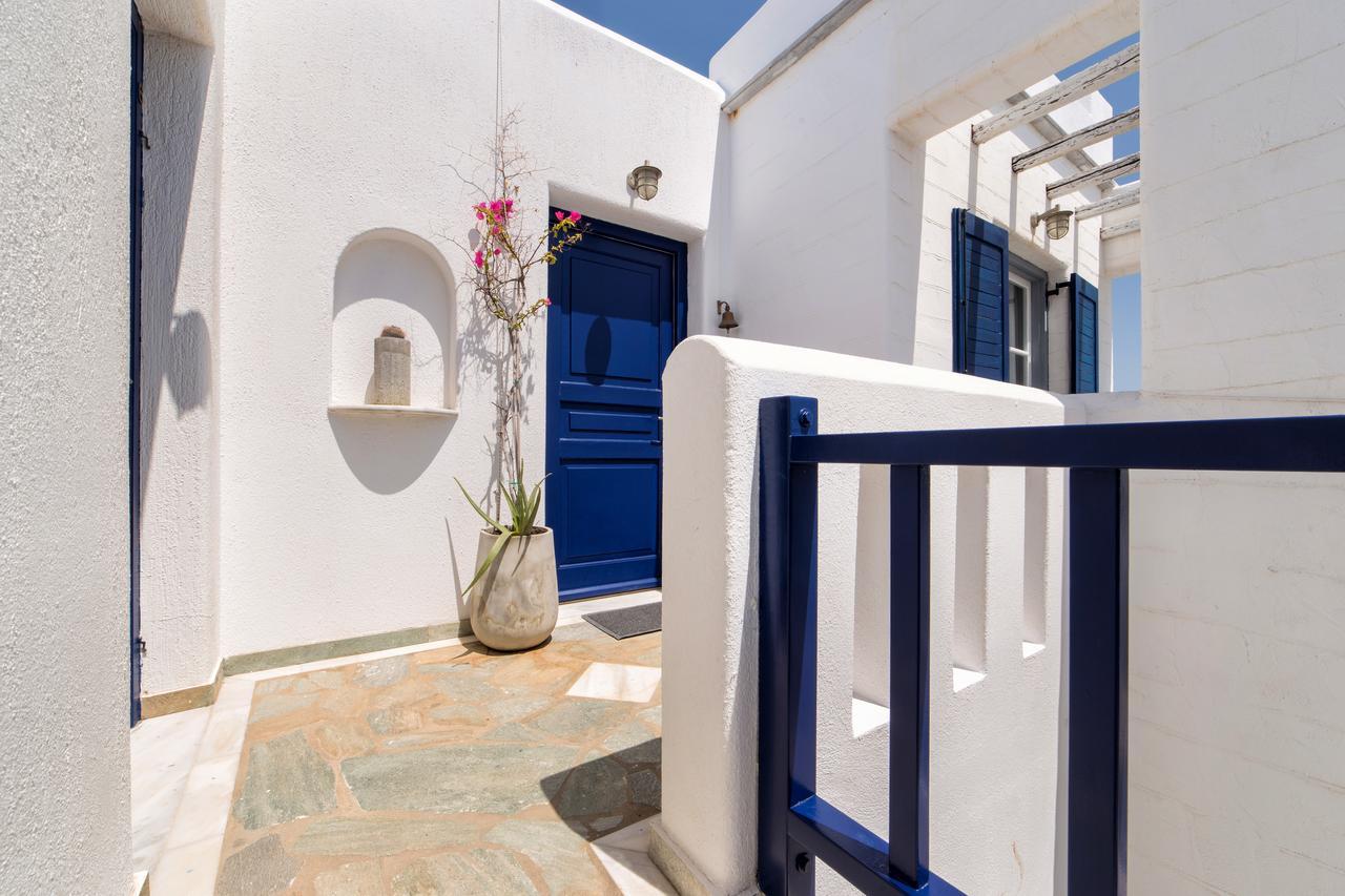 Pure White 1Bd House With Amazing Sea Views In Naousa ภายนอก รูปภาพ